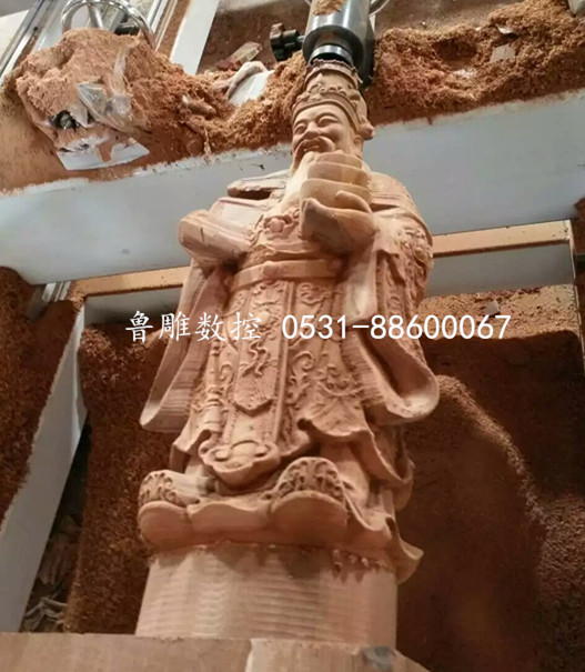 三維立體雕刻機(jī)制作的財(cái)神雕像、觀音佛像
